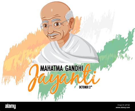 Mahatma Gandhi Jayanti Day Poster illustration Stock Vector Image & Art - Alamy