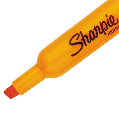 Sharpie 25006 Accent Orange Chisel Tip Tank Style Highlighter 12 Pack