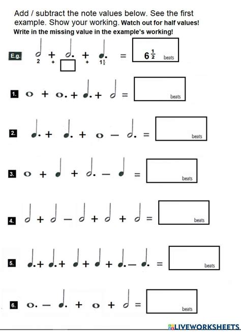 Music Theory Worksheets - Music Theory Academy - Worksheets Library