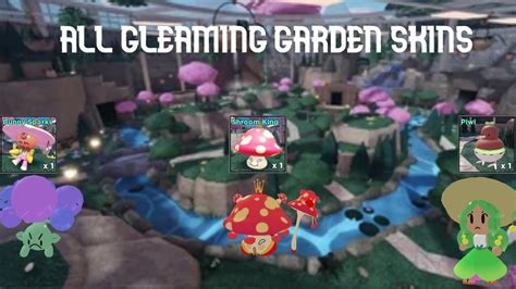 Reviewing All Gleaming Garden Skins Tower Heroes Roblox Youtube