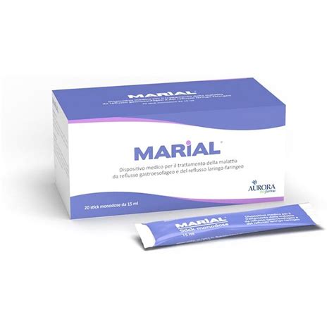 Marial Integratore Antireflusso Gastroesofageo 20 Stick Monodose