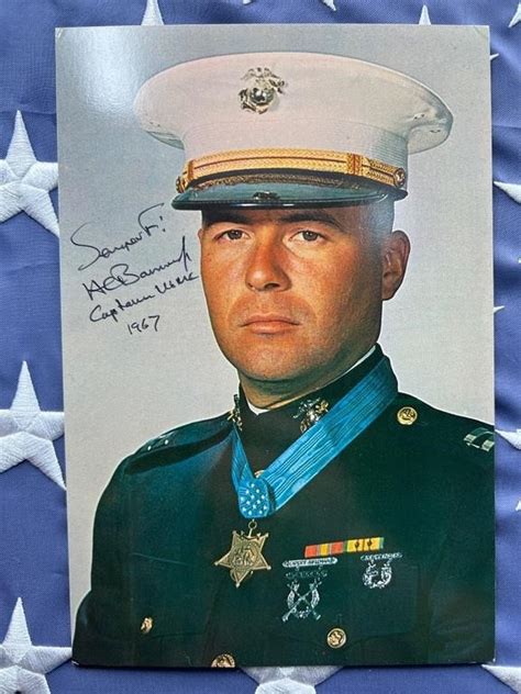 Vietnam Marine Medal of Honor autograph | Live and Online Auctions on ...