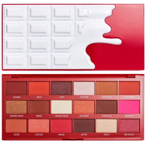 I Heart Revolution Red Velvet Chocolate Eyeshadow Palette