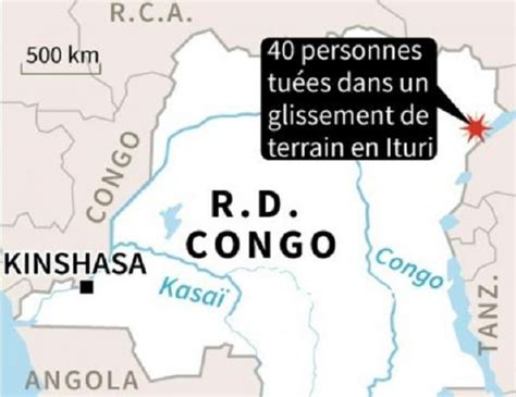 RDC Plus De 40 Morts Dans Un Glissement De Terrain Dans Le Nord Est Du