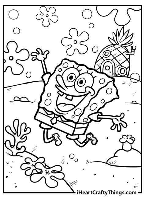 Super Fun Spongebob Coloring Pages Cool Coloring Pages Coloring