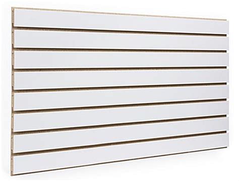 White Slatwall Panel Anchor™ Core Board