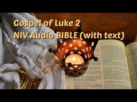 Luke Niv Audio Bible With Text Youtube