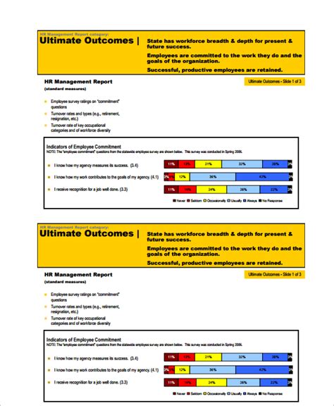 Free Sample Hr Reports In Ms Word Pdf Hot Sex Picture