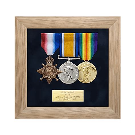 Standard Military Medal Display Frames Bigbury Mint Ltd