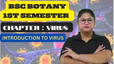 Introduction To Virus Virus Bsc Semester Botany Class