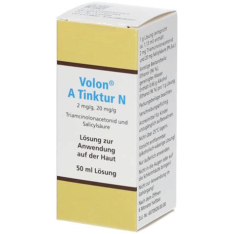 Volon®a Tinktur N 50 Ml Mit Dem E Rezept Kaufen Shop Apotheke