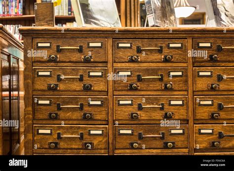 Antique Library Card Catalog Atelier Yuwaciaojp