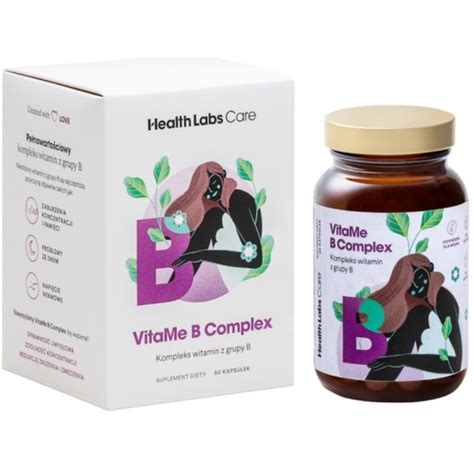 Health Labs Care Vitamin B Complex Kompleks Witamin Z Grupy B