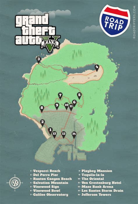 Gta 5 Map Locations Bank