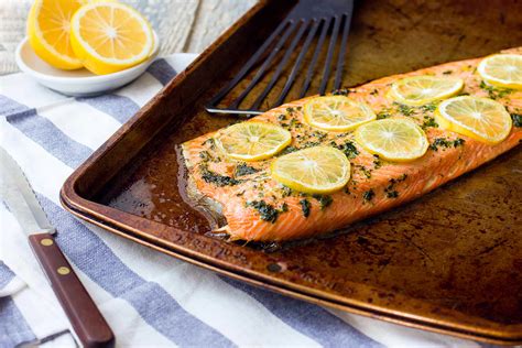 Citrus And Herb Roasted Salmon Recipe Myfooddiary