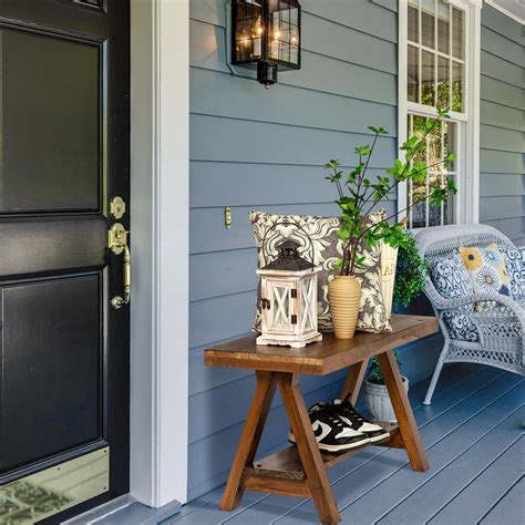 Wnutrees Farmhouse Wood Bench Rustic Indoor Storage Bench For Entryway