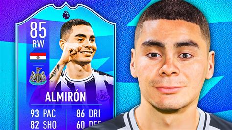 Weak Foot Upgrade 🤩 85 Potm Almiron Player Review Fifa 23 Ultimate