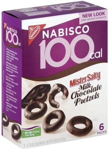 Mister Salty Mister Salty, Milk Chocolate Pretzels - 6 ea, Nutrition ...