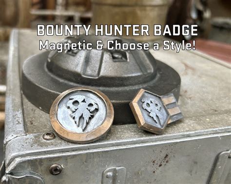 Bounty Hunter Badge Greeble For Your Next Star Wars Batuu Etsy