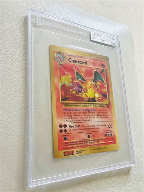 Bgs Psa Charizard Jumbo Dracaufeu Glurak Pokemon Kaufen Auf