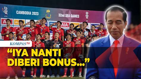 Jokowi Janji Beri Hadiah Untuk Timnas U Yang Raih Emas Di Sea Games