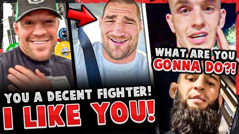 Conor McGregor SENDS RESPECT To Sean Strickland Ian Garry Vs Khamzat