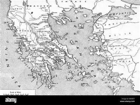 Ancient Greece Map High Resolution Stock Photography and Images - Alamy