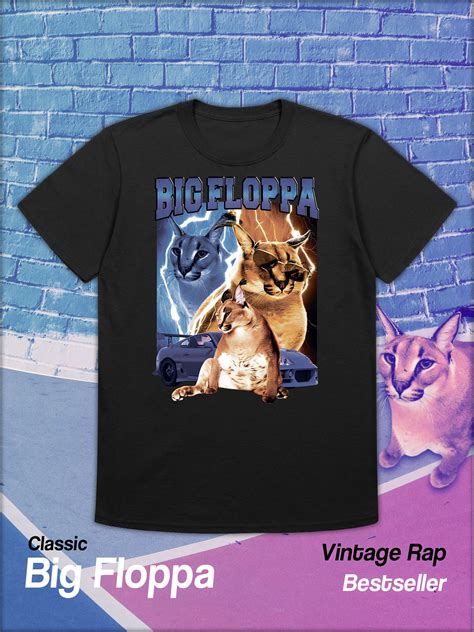 Big Floppa Rap Vintage Tee Based King Shop