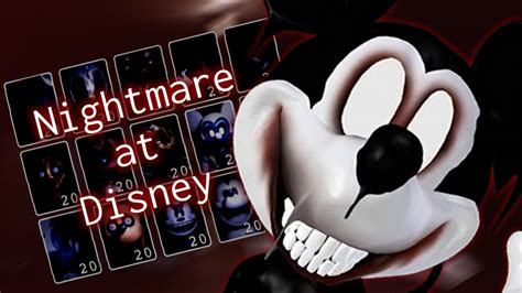 Nightmare At Disney Complete Fnati But Dumb Youtube