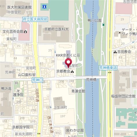 京都府京都市上京区河原町通荒神口東入亀屋町 の地図 Mapfan