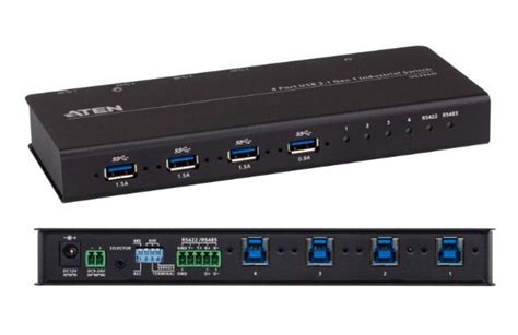 Kvm Choice Ukus3344i Aten 4 X 4 Usb 32 Gen 1 Industrial Hub Switchproduct Details