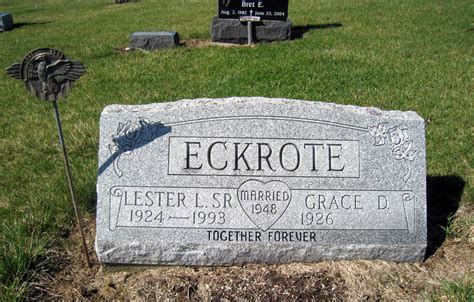 Lester Leroy Eckrote Sr 1924 1993 Find A Grave Memorial