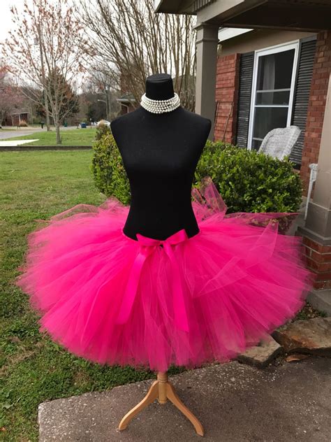 Fuchsia Adult Tutu Hot Pink Adult Tutus Maternity Tutu Etsy