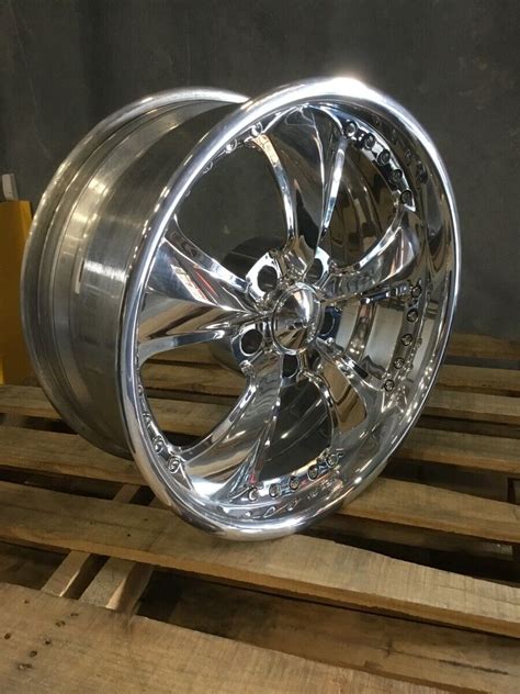 Foose F Nitrous Sec Polished X X Wheels Set Of Rims Ebay