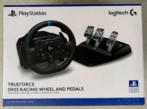 Black Steel Logitech G Driving Force Racing Wheel And