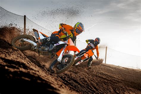 Weiterhin Auf Der Überholspur Die Ktm Motocross Reihe Des Modelljahres