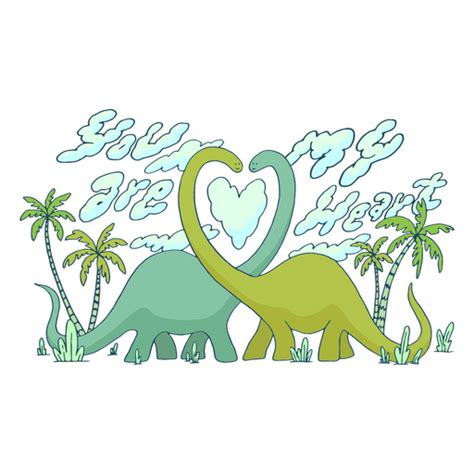 Diseño Png Y Svg De Insignia De Cita De Dinosaurios Del Día De San