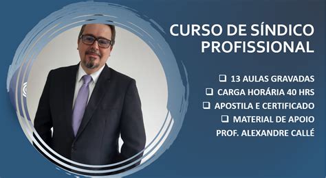 Curso Síndico Profissional 2023 Alexandre Callé Hotmart