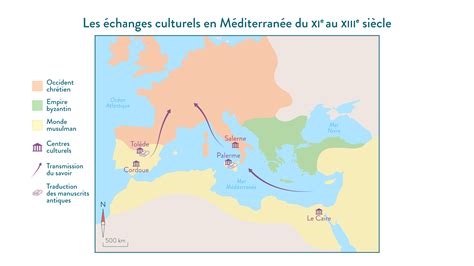 La Méditerranée un espace entre 3 civilisations cours de 5eme