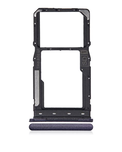 Replacement Single Sim Card Tray Compatible For Motorola Moto G Pure