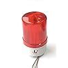 Litost Revolving Warning Light With Sound Alarm Buzzer Siren AC 220