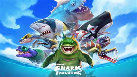 ALL 25 HUNGRY SHARK EVOLUTION UNLOCKED ALL SKIN ALL EVOLVED SHARK NEW