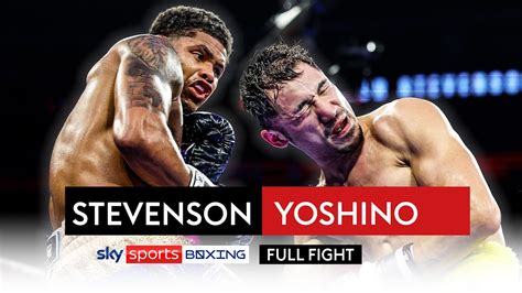 FULL FIGHT Shakur Stevenson Vs Shuichiro Yoshino YouTube