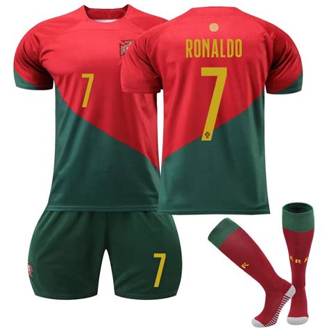 PhiFA Soccer Jerseys for Mens & Womens Portugal Number #7 Cristiano Ronaldo Printed Jersey ...