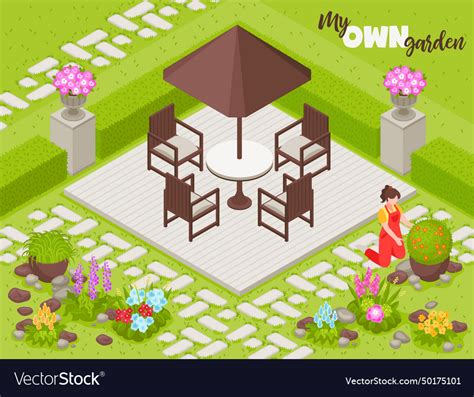 Landscape design background Royalty Free Vector Image