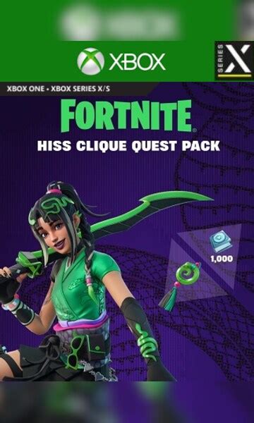 Buy Fortnite Hiss Clique Quest Pack Xbox Series X S Xbox Live Key Europe Cheap G2a