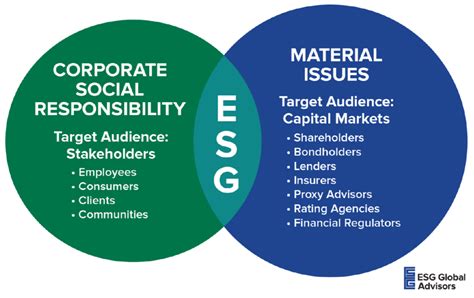 A Material Difference The Distinction Between CSR And ESG ESG Global