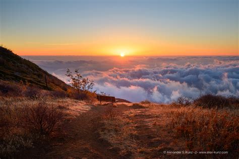 Sunset above the clouds – Alexander S. Kunz Photography