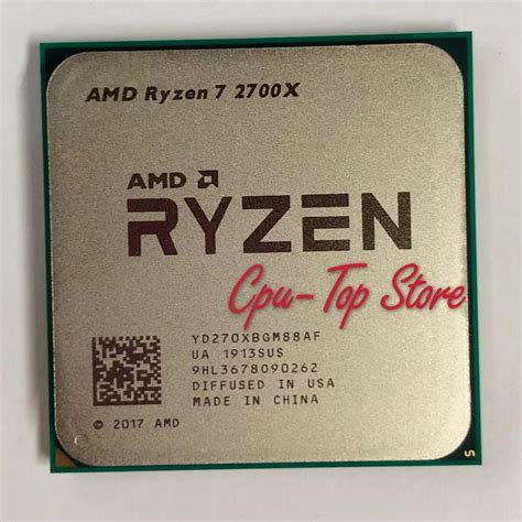 Amd Ryzen 7 2700x R7 2700x 3 7 Ghz Processador Cpu De Oito Núcleos