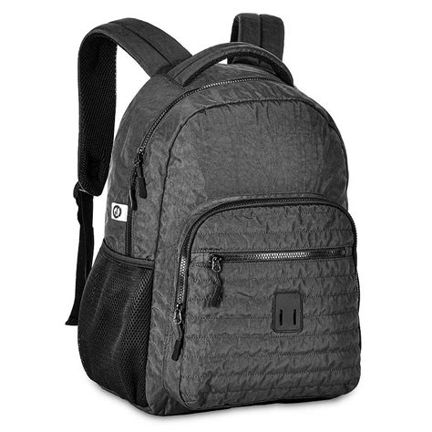 Mochila De Costas Escolar Crinkle Preto Clio Packs Shop Macrozao